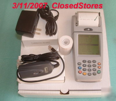 Nurit 8000/8010 gprs *** w/ warranty *** no contract***