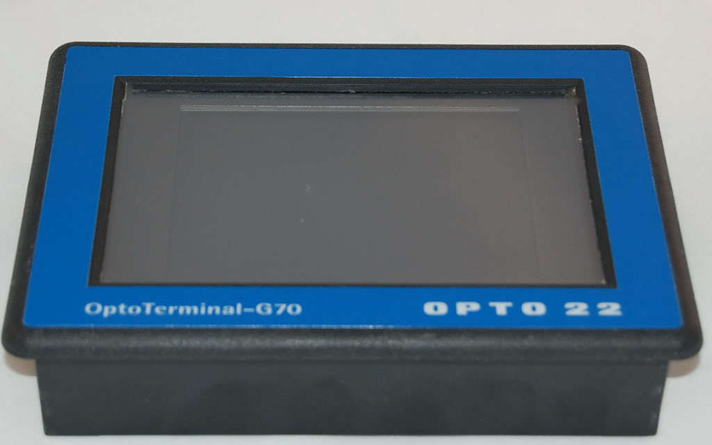Opto 22 optoterminal G70 touch operator interface panel