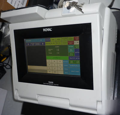 Royal TS4240 touch screen cash register restaurant