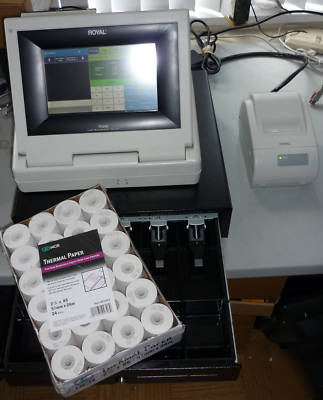 Royal TS4240 touch screen cash register restaurant