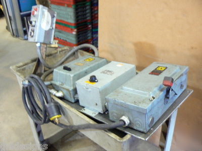 Square d size 0 starter+30A disconnect+transformer assy
