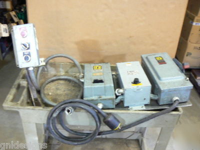 Square d size 0 starter+30A disconnect+transformer assy