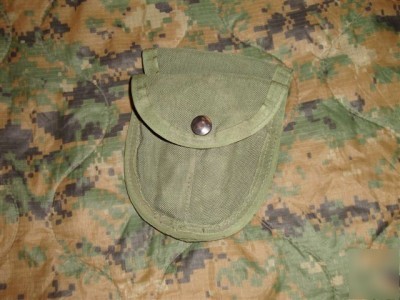 Usmc marine surplus molle double handcuff case pouch