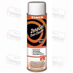 Zenex zenagel industrial jelled oven cleaner 12 cans