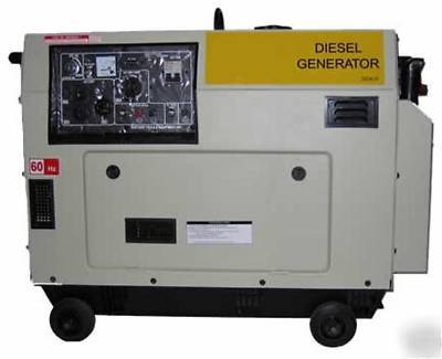Etq DG4LN 4 kw enclosed diesel generator e/s low noise