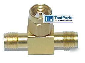 05-00069 sma tee coaxial adapter connector dc-18 ghz rf