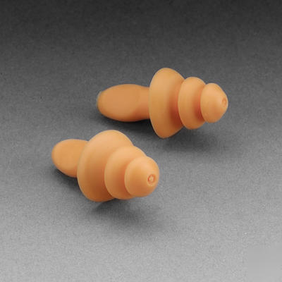 3M 1260 uncorded reusable ear plugs (nrr 24)