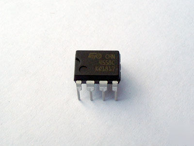 4 pcs TJM4558 wide bandwidth dual bipolar opamp 