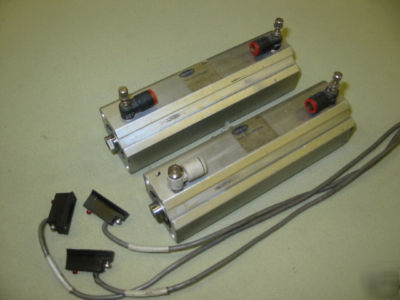 Air cylinder, compact, 25MM bore X100MM stroke 