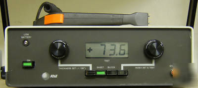 At&t model 100 microhm meter, nistcertified, guaranteed
