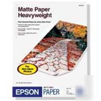 Epson matte heavyweight inkjet paper - S041257