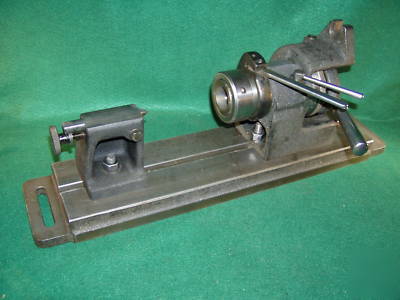 Hardinge hor/vert 5C collet indexer + base & tailstock
