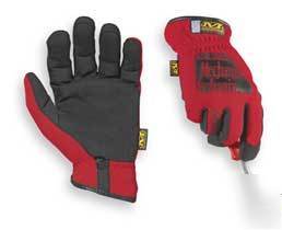 Mechanix wear xl red fastfit utility work glove