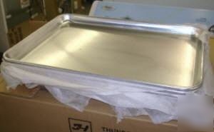 New 6 1/2 size cookie sheet pans commercial aluminum