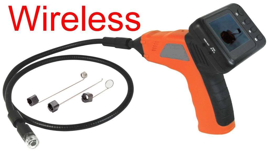 New micro inspection snake camera see seesnake wireless