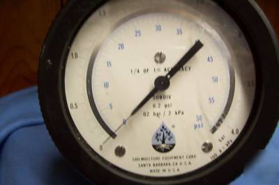 Pressure gauge 0-60 psi 4-1/4