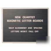 Quartet magnetic letter message board - 18