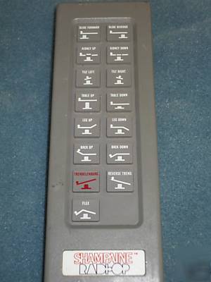 Shampaine 1900RC o/r c arm chair table