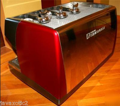 Simonelli aurelia semi 2 gr espresso machine - red demo