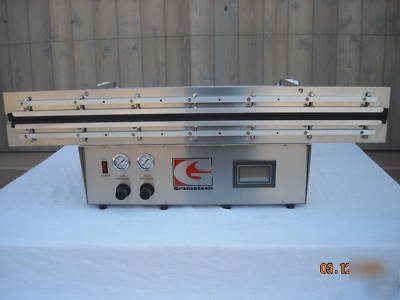 Gramatech pneumatic vacuum sealer model GVS3600R-plc/ts