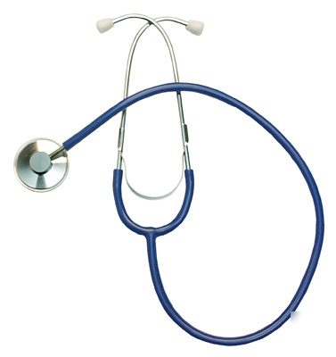 Labtron single head stethoscope, black