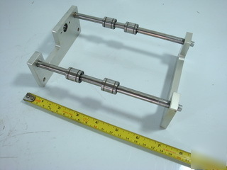 Linear slide rail axis for cnc router robot automation
