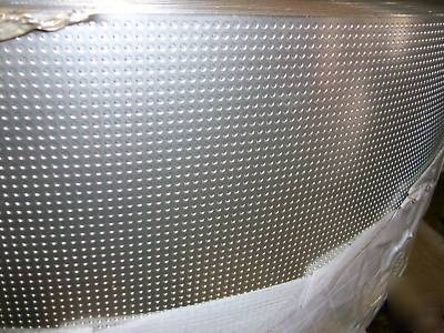 Metal ~ coil of perforated metal .010