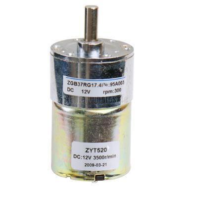New 12V dc 300 rpm high torque gear-box electric motor