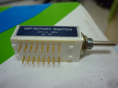 New 25PCS alcoswitch DRS26 switch rotary dip mounting 