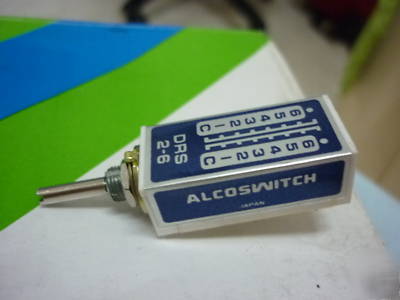 New 25PCS alcoswitch DRS26 switch rotary dip mounting 