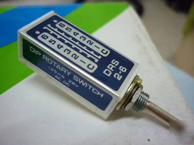New 25PCS alcoswitch DRS26 switch rotary dip mounting 