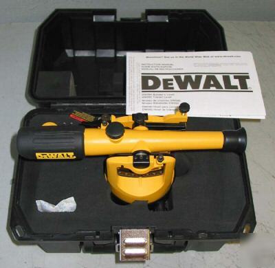 New dewalt DW092 transit outfit