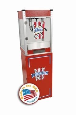 Paragon 4OZ cineplex red popcorn popper machine w/stand