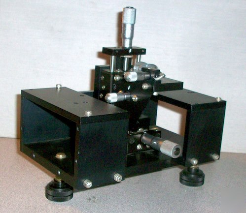 Parker daedal 4-axis adjustable custom stage with prism