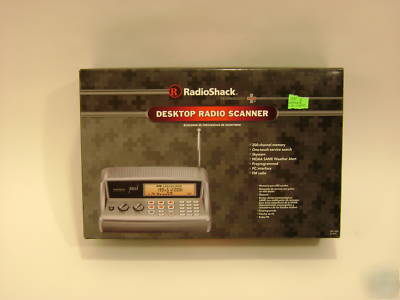 Radioshack desktop radio scanner pro-405