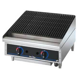 Star 6124RCBD char-broiler, 24