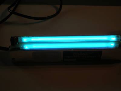 Sterile ultraviolet light