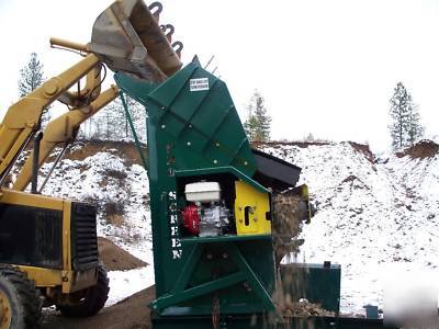 Topsoil screener screeners dirt rock gravel screen 