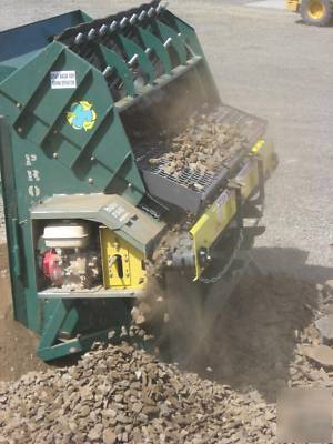 Topsoil screener screeners dirt rock gravel screen 