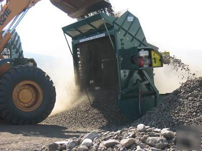 Topsoil screener screeners dirt rock gravel screen 