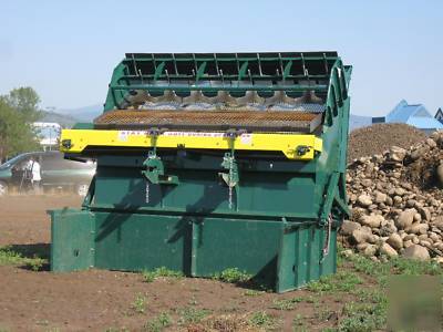 Topsoil screener screeners dirt rock gravel screen 
