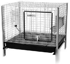 New complete rabbit hutch kit with waterer & feeder 