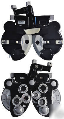 Opthalmic exam chair with phoropter