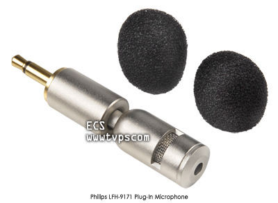 Philips 9171 plug-in interview / conference microphone 