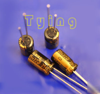 10PCS elna 22UF 25V silmic ii rfs silk audio capacitor