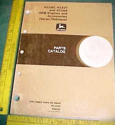 1988 john deere 4239 d t a oem engine illus parts book