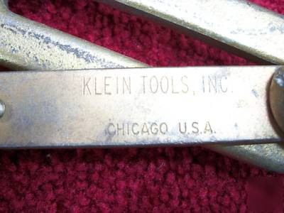 (2) klein cable puller / cable grips (2)