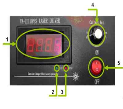 200MW 473NM dpss laser analog ttl with power supply 