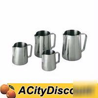 2DZ 33OZ s/s espresso milk frothing pitchers