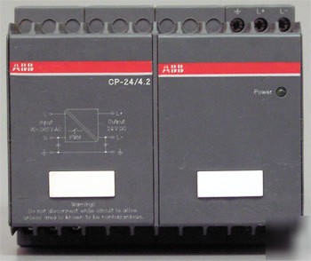 Abb dc switching power supply cp-24/4.2 1SVR423416R1000